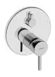 HANSA-Einhebelmischer-Fertigmontageset-fuer-Wanne-Brause-HANSAVANTIS-Style-8260-Rosette-rund-Chrom-82609077 gallery number 1